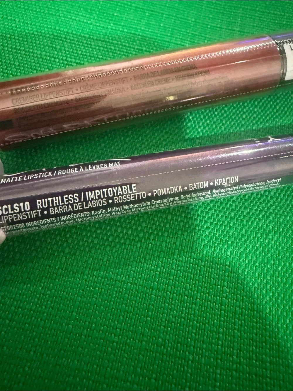 NYX lipsticks -Suede liquid lipstick -LSCL 35/Super Cliquey Matte-Ruthless